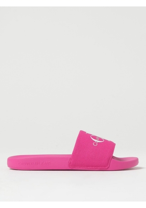 Flat Shoes CK JEANS Woman colour Pink