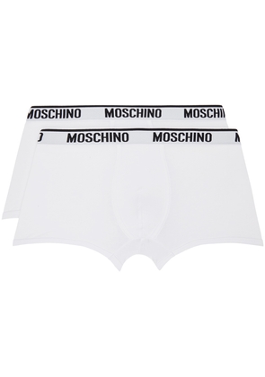 Moschino Two-Pack White Boxers