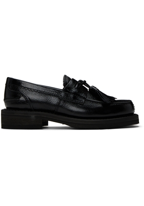 OUR LEGACY Black Tassel Loafers