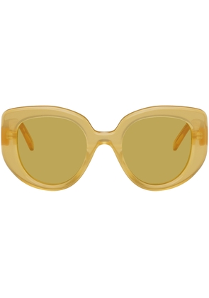LOEWE Yellow Butterfly Sunglasses
