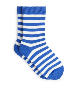 Striped Socks - Blue