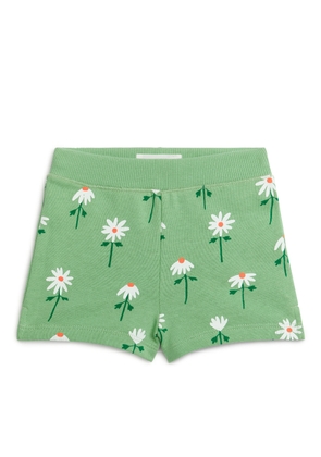 Print Shorts - Green