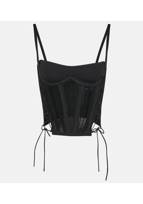Dion Lee Knitted bustier
