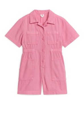 Lyocell Jumpsuit - Pink