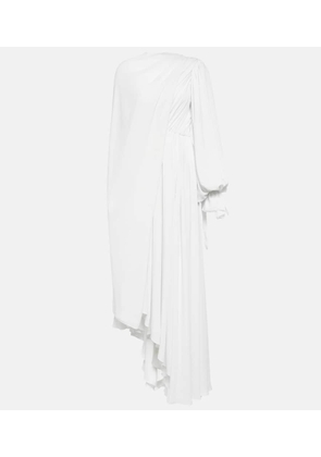 Balenciaga All In draped maxi dress