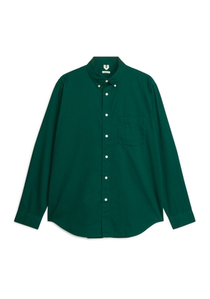 Cotton Twill Shirt - Green