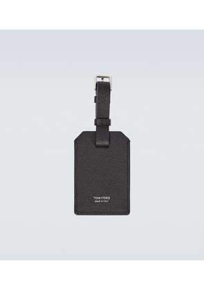 Tom Ford Leather luggage tag