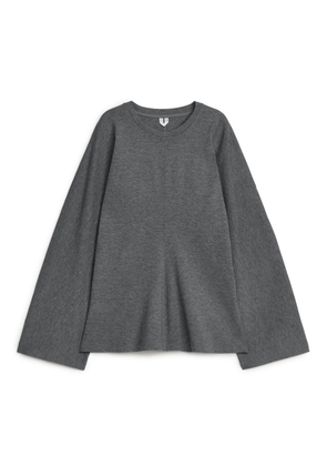 Merino Hourglass Sweatshirt - Grey