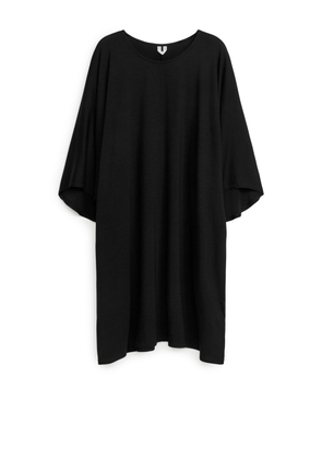 Lyocell Jersey Dress - Black