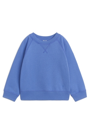 Cotton Sweatshirt - Blue