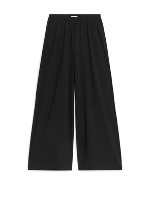 Cotton Pyjama Trousers - Black