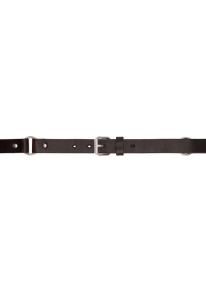 OUR LEGACY Brown 2.5 CM Ring Belt