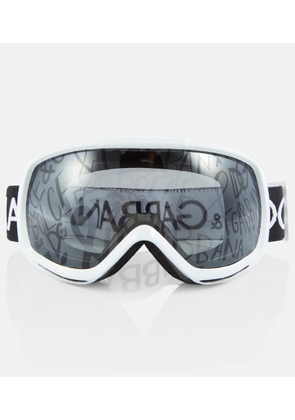 Dolce&Gabbana Logo-print ski goggles