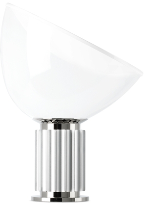 Flos Silver Small Taccia Table Lamp