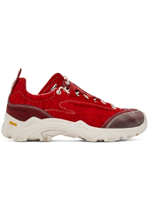 OUR LEGACY Red Gabe Sneakers