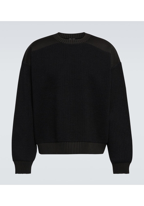 Y-3 Utility wool-blend sweater