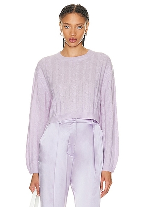 SABLYN Emmanuel Sweater in Prism - Lavender. Size L (also in ).