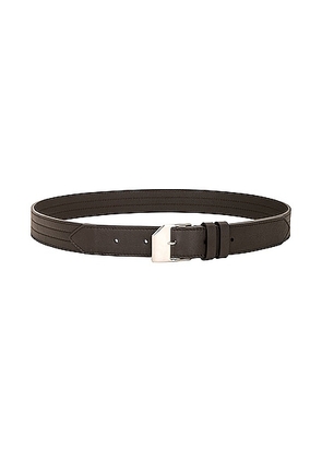 The Row Sim Belt in Brown Pld - Chocolate. Size S (also in ).