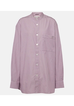 Birkenstock 1774 x Tekla striped cotton pajama shirt