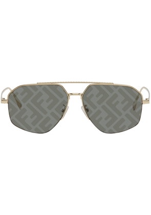 Fendi Gold Travel Sunglasses