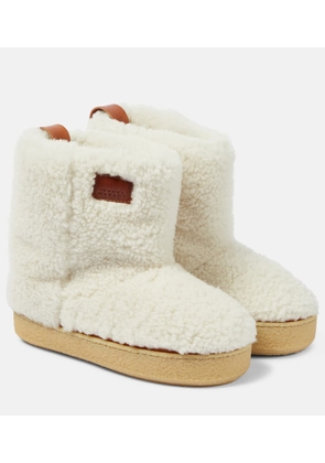 Isabel Marant Frieze shearling ankle boots