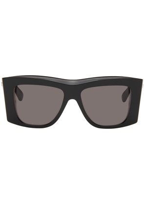 Bottega Veneta Black Visor Sunglasses