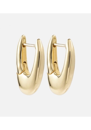 Melissa Kaye Lulu Small 18kt gold hoop earrings