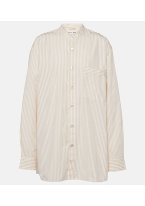 Birkenstock 1774 x Tekla striped cotton pajama shirt