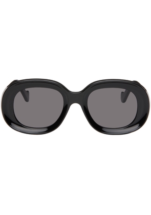 LOEWE Black Oval Sunglasses