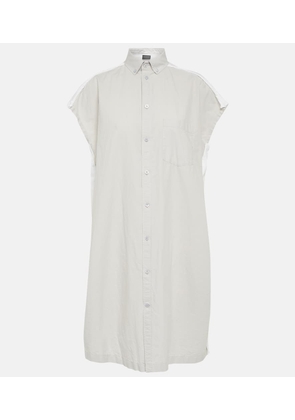 Balenciaga Oversized cotton shirt dress