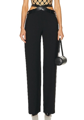 Dion Lee Constrictor Pant in Black - Black. Size L (also in M, S).