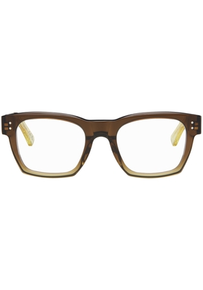 Marni Brown & Yellow Abiod Glasses