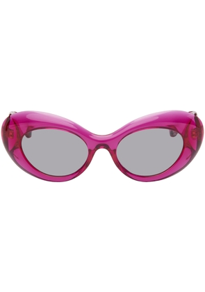 Versace Pink Medusa Sunglasses