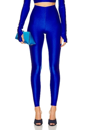 The Andamane Holly 80s Legging in Electric Blue - Blue. Size S (also in ).