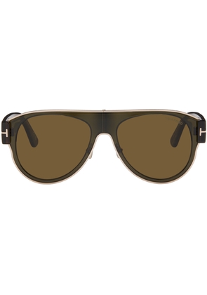 TOM FORD Brown Lyle-02 Sunglasses