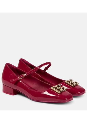 Dolce&Gabbana DG patent leather Mary Jane pumps