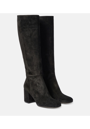 Gianvito Rossi Joelle suede knee-high boots