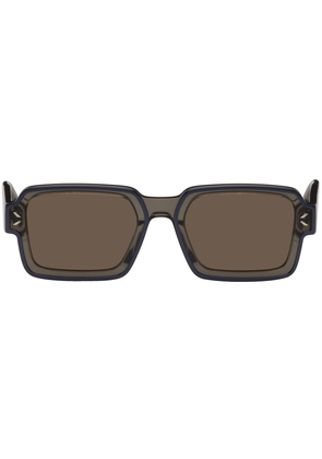 MCQ Gray Rectangular Sunglasses
