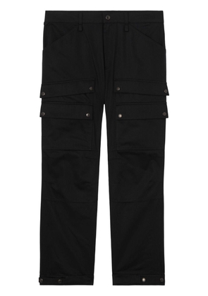 Burberry straight-leg cargo trousers - Black