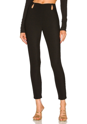 Camila Coelho Sena Pants in Black. Size S, XL, XXS.