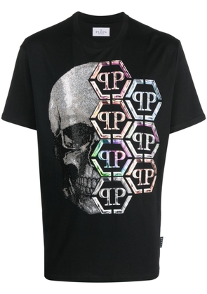 Philipp Plein SS Skull logo-print T-shirt - Black