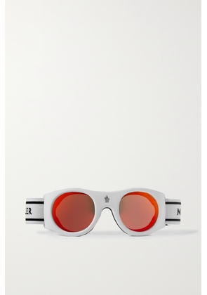 Moncler Grenoble - Mirrored Ski Goggles - White - One size