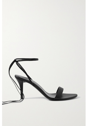 The Row - Maud Lace-up Leather Sandals - Black - IT36,IT36.5,IT37,IT37.5,IT38,IT38.5,IT39,IT40