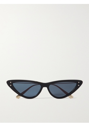 DIOR Eyewear - Missdior B4u Cat-eye Acetate And Gold-tone Sunglasses - Black - One size