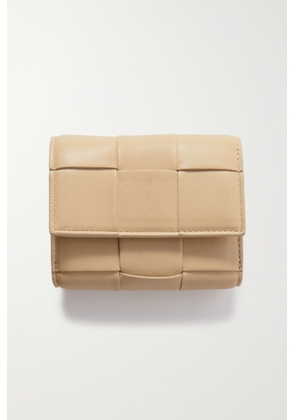 Bottega Veneta - Intrecciato Leather Wallet - Neutrals - One size