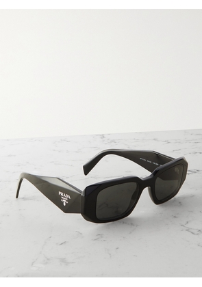 Prada Eyewear - Square-frame Acetate Sunglasses - Black - One size