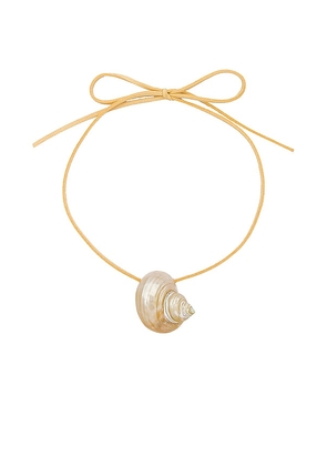 Casa Clara Jules Cord Necklace in Ivory.