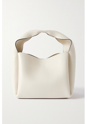 TOTEME - Bucket Textured-leather Tote - Off-white - One size