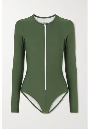 Cover Swim - + Net Sustain Upf 50+ Stretch Swimsuit - Green - x small,small,medium,large,x large