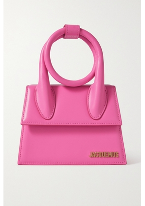 Jacquemus - Le Chiquito Noeud Leather Shoulder Bag - Pink - One size